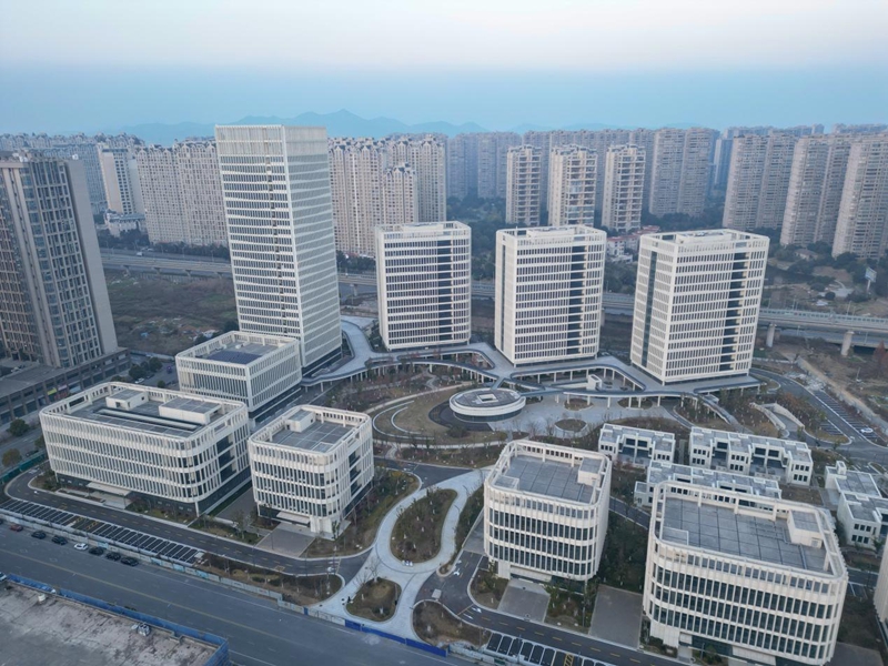 句容经开区琅琊人工智能创新港。张杰摄